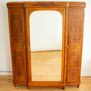 Antique French Neoclassical Wardrobe