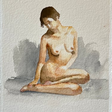 McCarthy Rose | Watercolor Nude 009