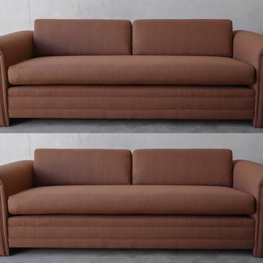 Pair of Post Modern Boucle Sofas 