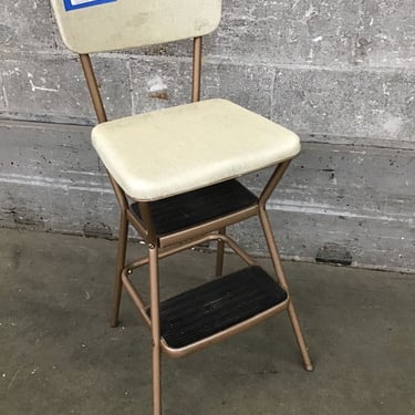 Vintage Cosco Kitchen Step Stool (Seattle)