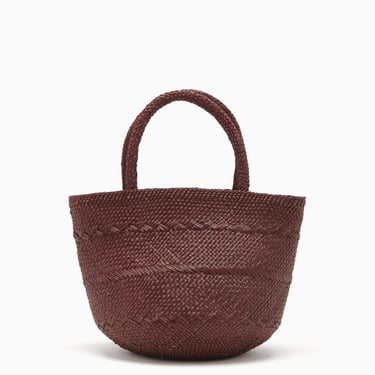 Marta Small Basket Tote - Chocolate