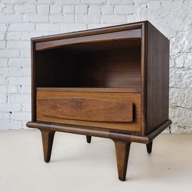 American of Martinsville Walnut Nightstand