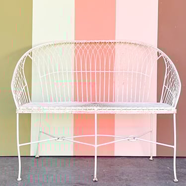Sweet Wrought Iron Bench