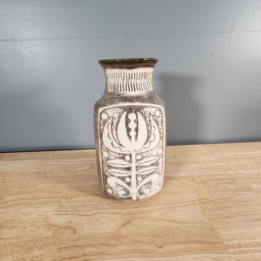 Vintage West German Art Pottery Vase by Bay | Sourced Modern
