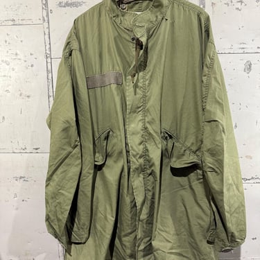 80s US Army M-65 Extreme Cold Weather Fishtail Parka Jacket Vietnam war 