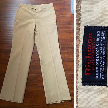 Vintage 1970’s Tan Trousers 