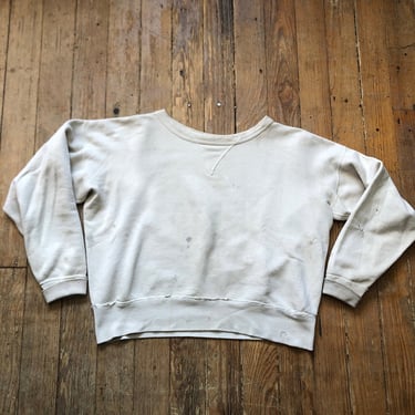 50s Single V Sweatshirt Small Medium 