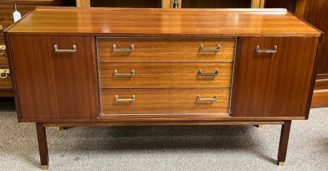 Item #AC110R Mid 20th Century Rosewood Credenza by G-Plan c.1950