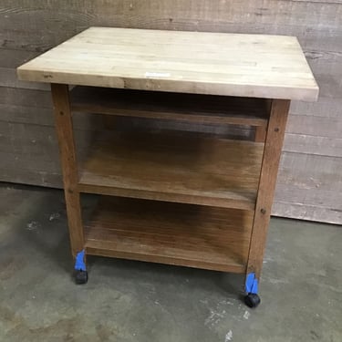 Butcher Block Kitchen Cart (Tacoma)