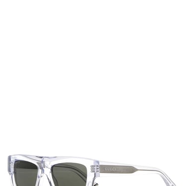 Gucci Men Transparent Acetate Sunglasses