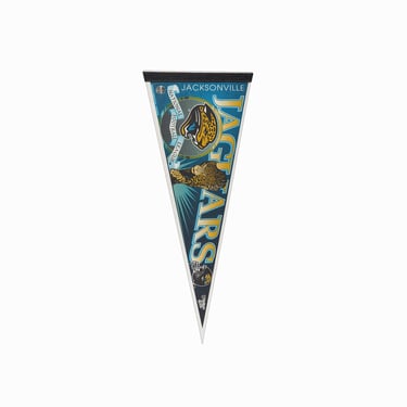 Jacksonville Jaguars NFL Pennant Vintage Felt 