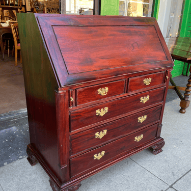 Vintage Secretary Desk in Rosewood