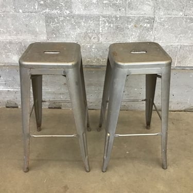 Steel Stool Pair (Seattle)