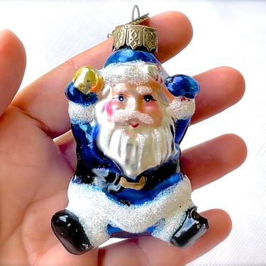VINTAGE: Christmas Tree Santa Snowman Ornament - Thomas Pacconi - Collection - Replacement - SKU 