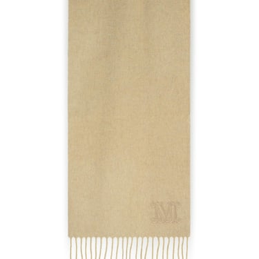 Max Mara 'Wsdalia' Beige Cashmere Scarf Woman