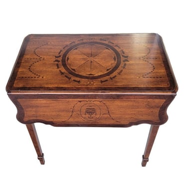 Theodore Alexander Pembroke Drop Leaf Side Table 