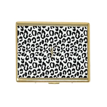 YSL Leopard Cheetah Card Case