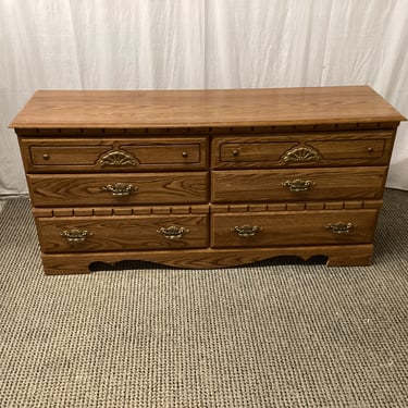 6 Drawer Oak Dresser