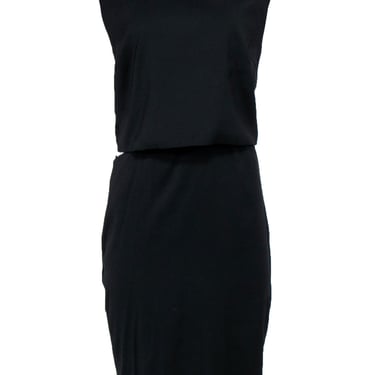 Helmut Lang - Black Sleeveless Side Cutout Dress Sz 4