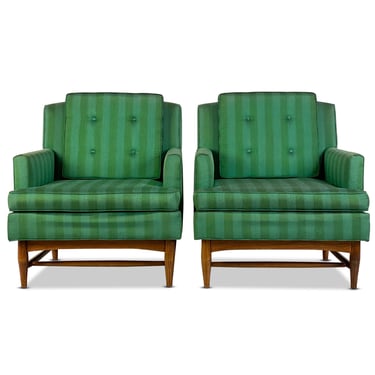 Pair of American of Martinsville Lounge Chairs, Circa 1960s - *Please ask for a shipping quote before you buy. 