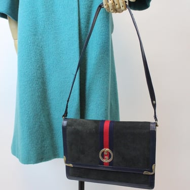 1970s DOUBLE G crossbody logo bag shoulderbag purse | new fall winter 