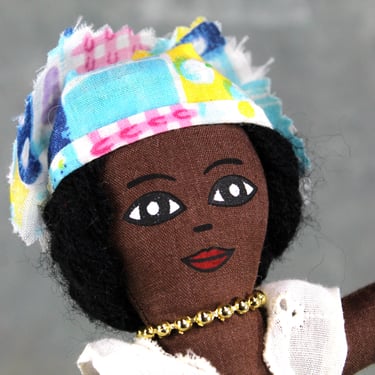 Topsy Turvy Souvenir Doll | Island Fancy St. John Virgin Islands Reversible Doll | Vintage Doll 