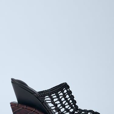 Jacquemus Women Les Doubles Tressées Wedge Sandals