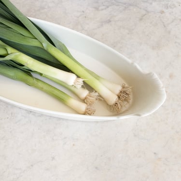 Porcelain Oval Gratin