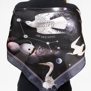 Printed Black Magic Scarf