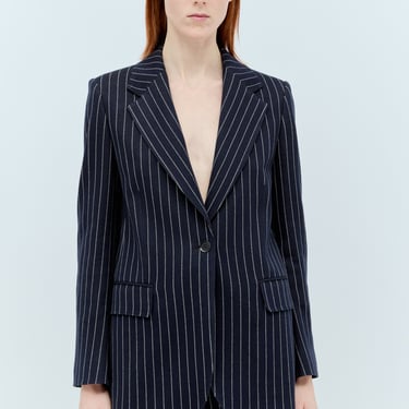 Max Mara Women Pinstripe Blazer