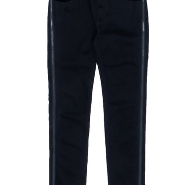 Burberry - Dark Wash Skinny Jeans w/ Side Zippers Sz 4
