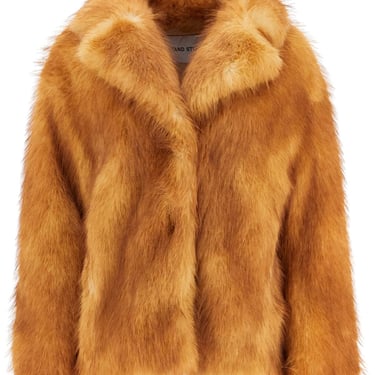 Stand Studio Short Janice Coat In Faux Fur Women