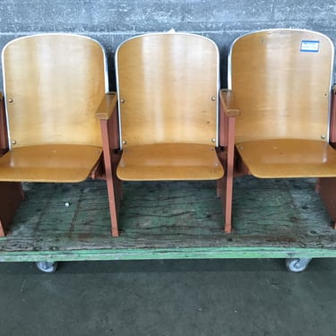 Vintage H.S. Auditorium Seats (Seattle)