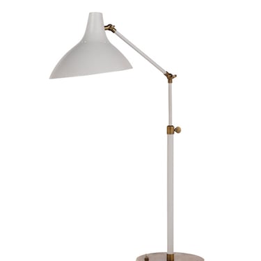 Charlton Adjustable Table Lamp, White