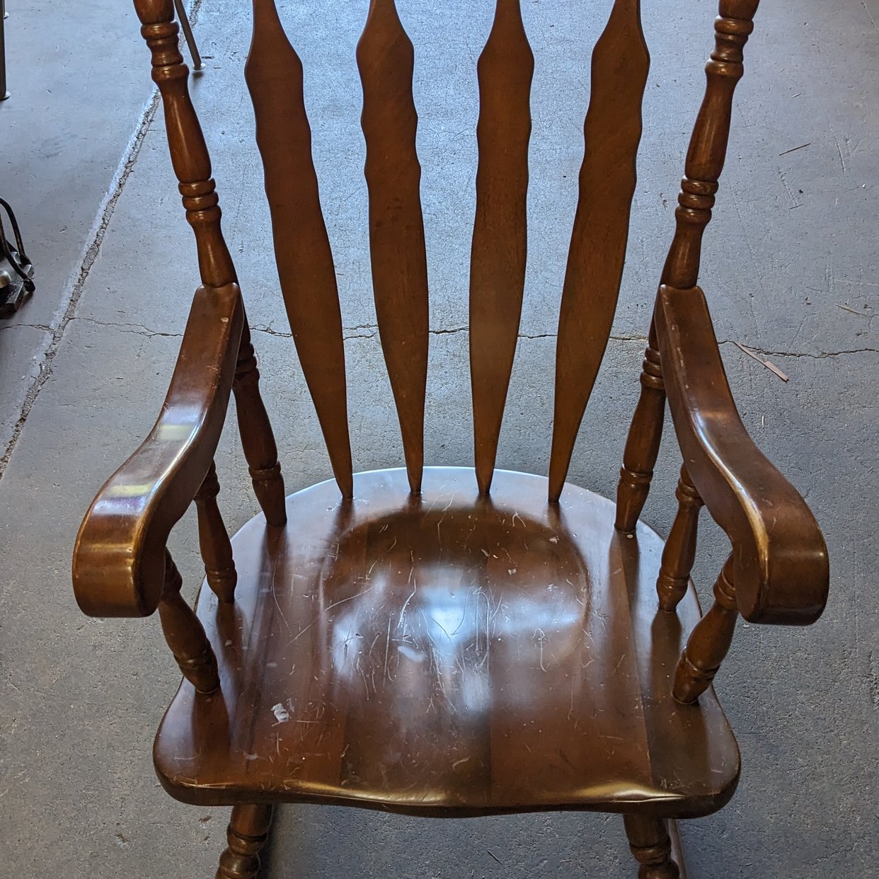 Wood Rocking Chair | Earthwise Architectual Salvage (Seattle) - Seattle ...