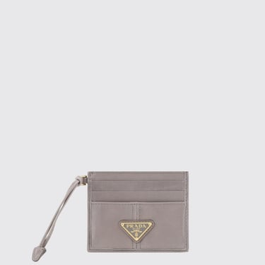 Prada Wallet Woman Grey