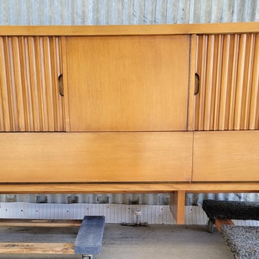 Mid-Century Modern Industrial Style Credenza Harold Schwartz for Romweber 