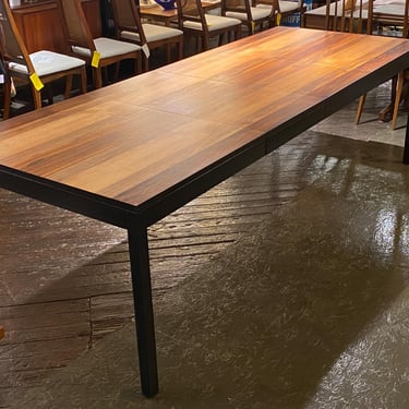 Tri-Wood Extending Dining Table by Milo Baughman for Directional, Circa 1960s - *Please ask for a shipping quote before you buy. 