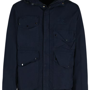 C.P. Company Blue Polyamide Jacket Men