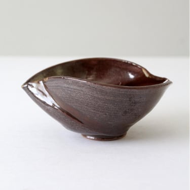 vintage studio pottery bowl 