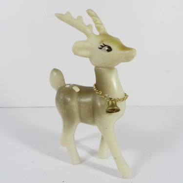 Vintage Plastic Reindeer - Mid Century Plastic Reindeer 