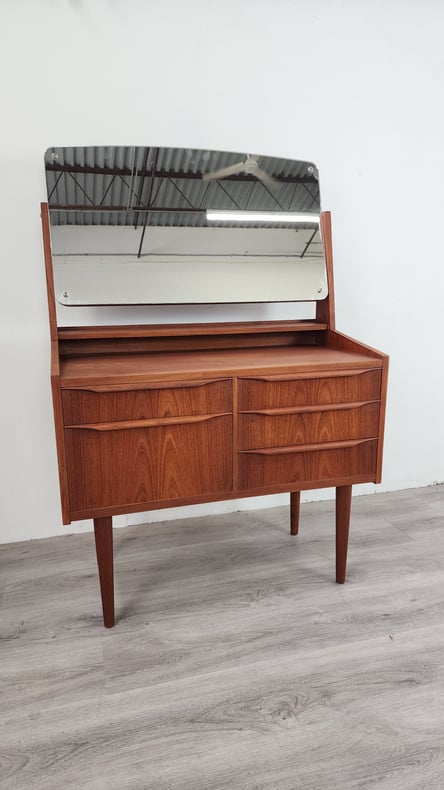 Danish 1960s Teak Vanity