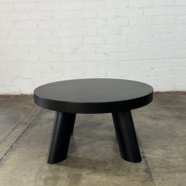 Contemporary Oak Coffee Table in Black 
