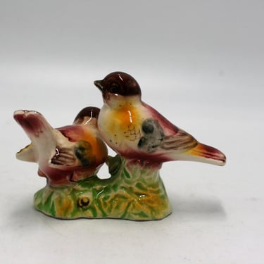 vintage ceramic birds made in japan 