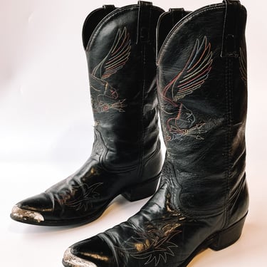 Silver tip cheap cowboy boots