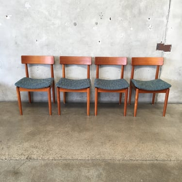 1960's Teak Dining Chairs by Nils Jonsson for Troeds Sweden