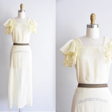 1930s House Lemons dress 