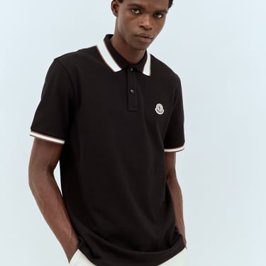 Moncler Men Logo Patch Polo Shirt