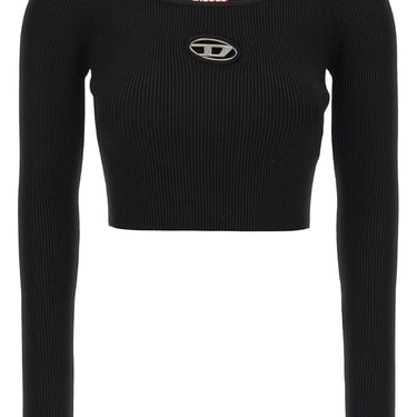 Diesel Women 'M-Vera-Ls' Cropped Sweater