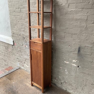 Walnut Tower Etagere